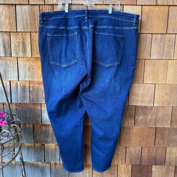 Universal Standard Joni High-Rise Curve Skinny Jeans Women’s Sz 26 Midnight Blue - Picture 10 of 15